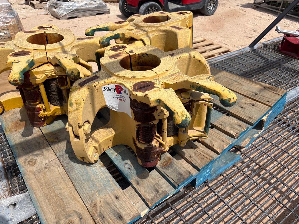 Used Keystone 3-1/2 - 5-1/2 250 ton DP elevator