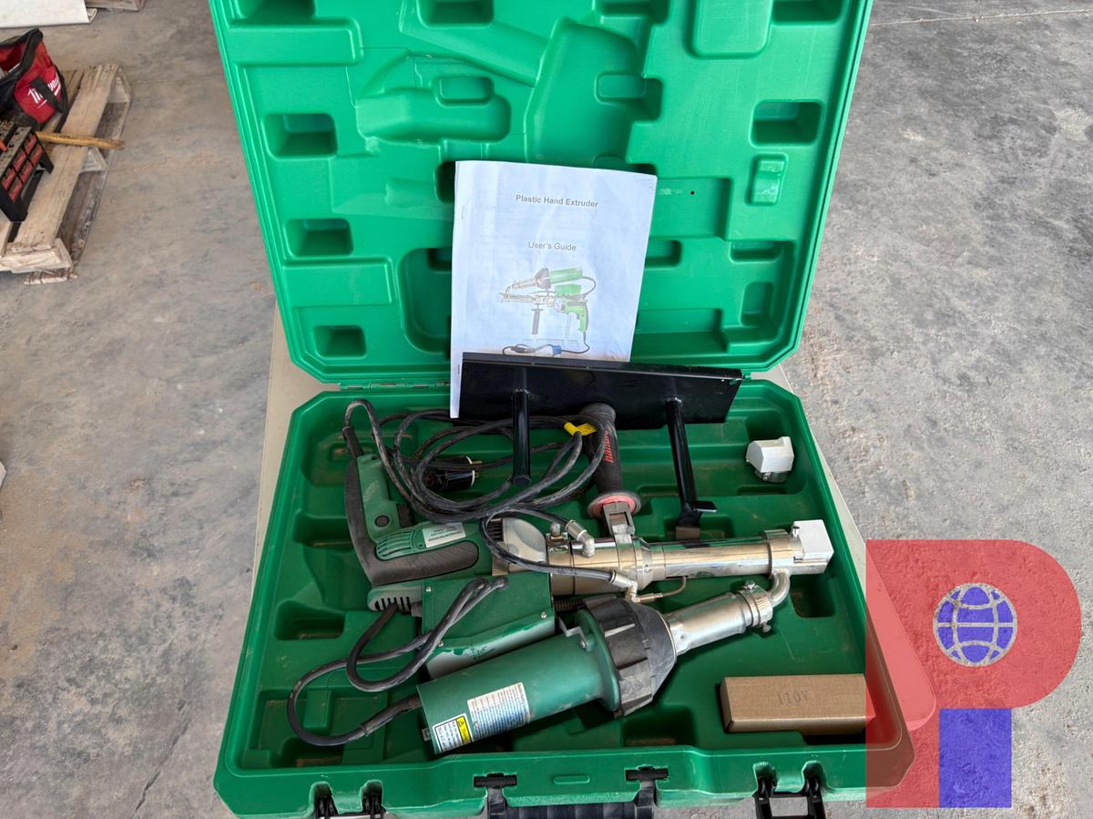 Used JOT-603L PLASTIC EXTRUSION WELDING MACHINE, PHOTONMASTER LUMINAIRES, GASTEC PUMP & TUBE SYSTEM