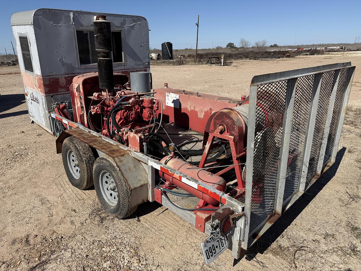 Used SLICK LINE UNIT P/B DETROIT 3-53 MTD ON 2009 CARGO CRAFT 16’ T/A BP TRAILER