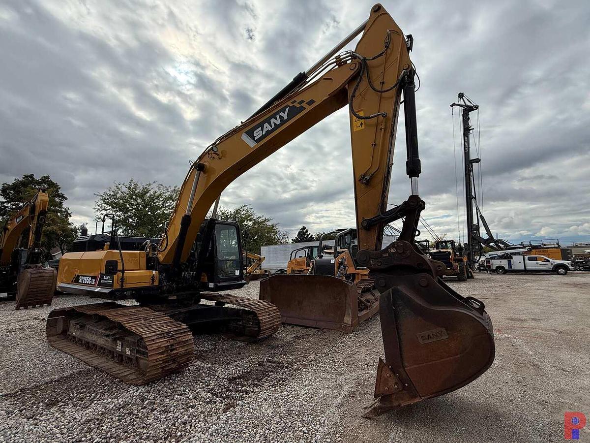 Used 2021 SANY SY265C LC CRAWLER EXCAVATOR **5 YEAR 5000 HOUR WARRANTY FROM IN SERVICE DATE**