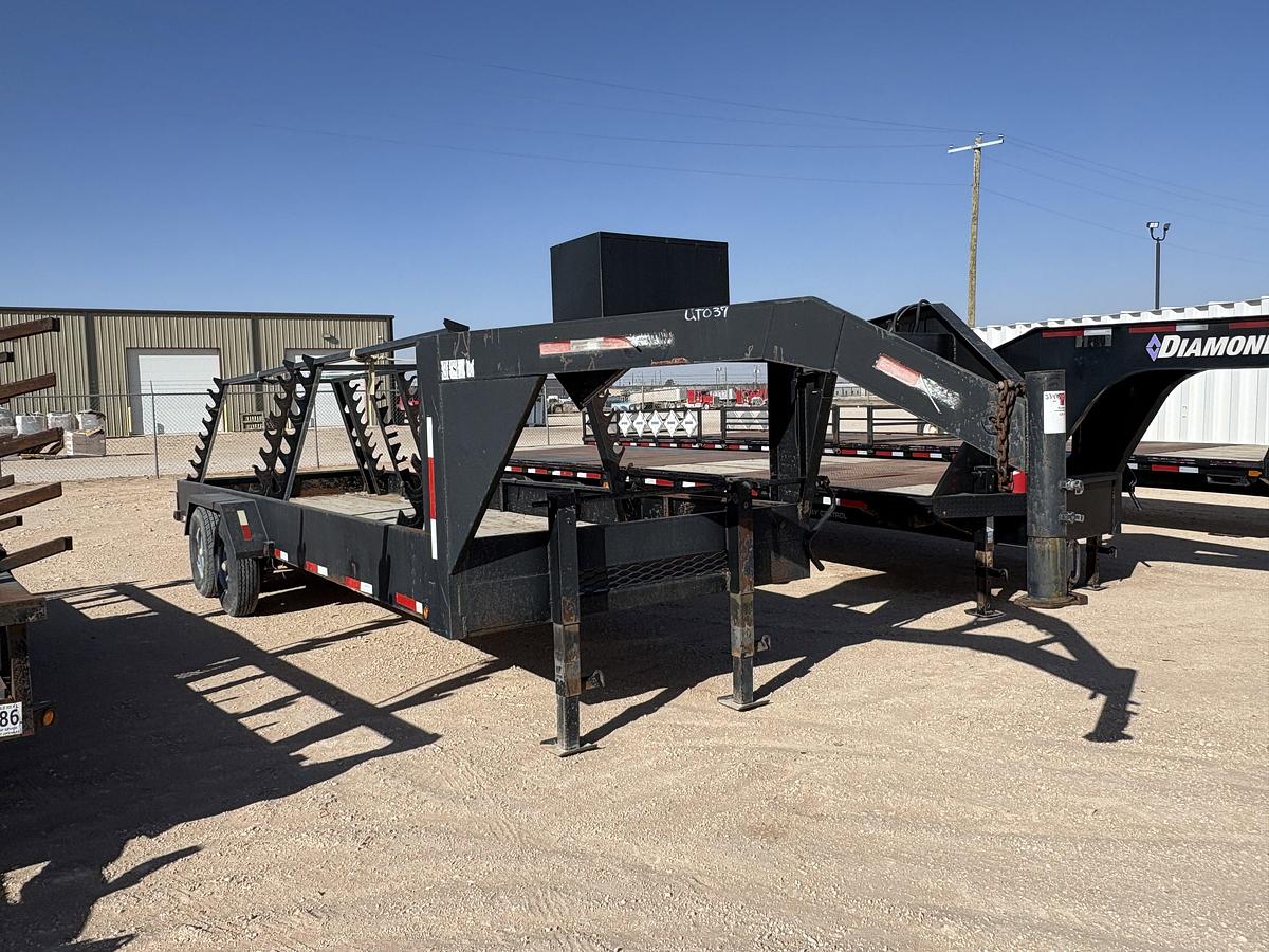 Used SHOPBUILT 24’ x 6.5’ T/A GOOSENECK TRAILER