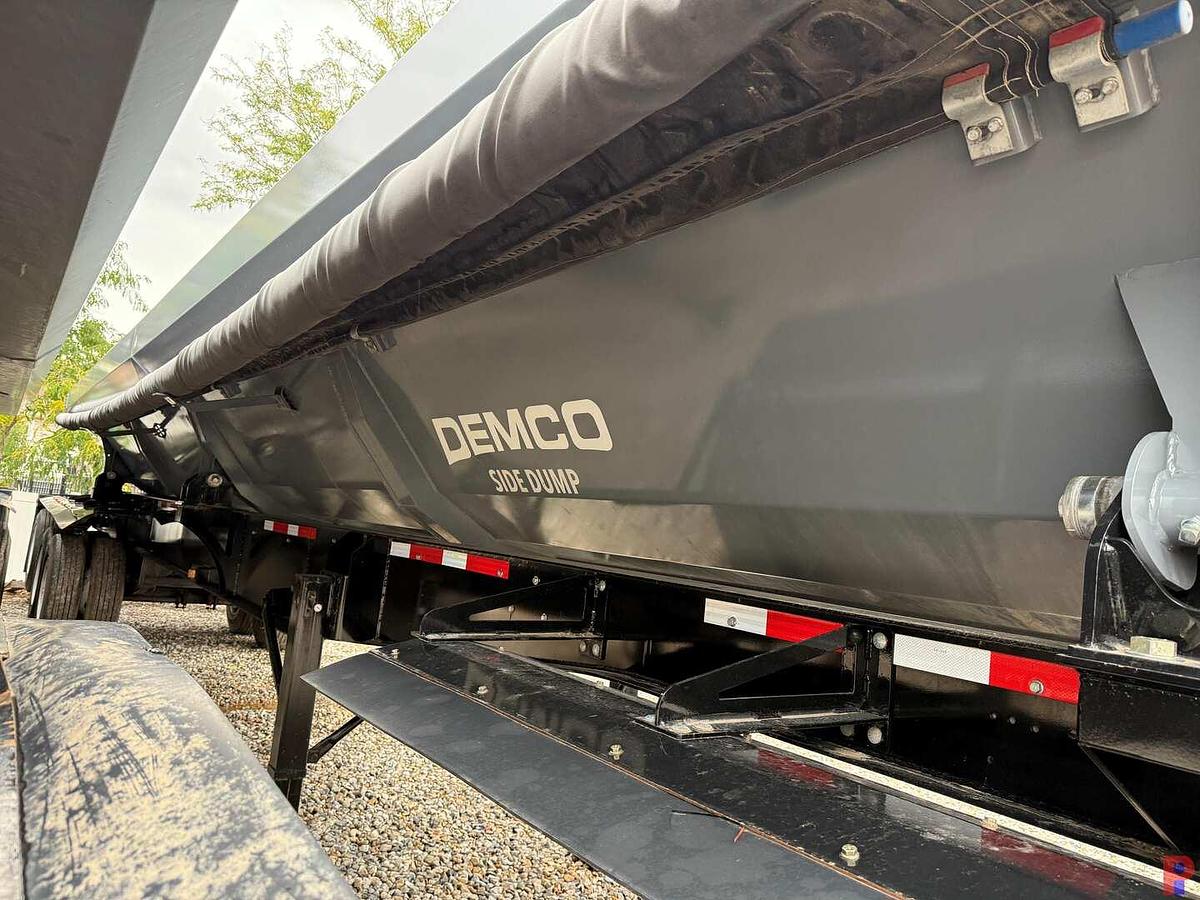 Used 2022 DEMCO 46’ TRI AXLE SIDE DUMP TRAILER