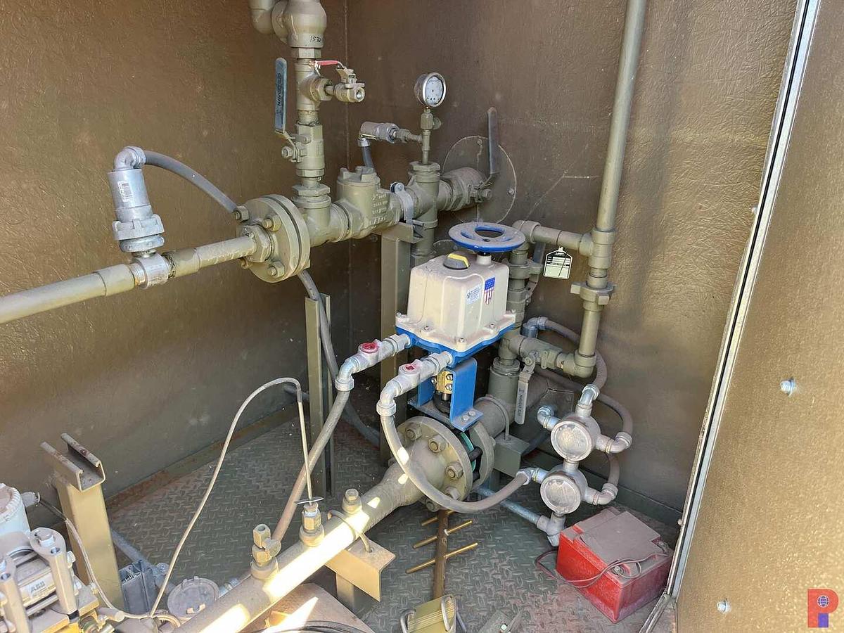 Used (4) TRI-STATE INDUSTRIES 3” INSULATED GAS METER RUN SKIDS