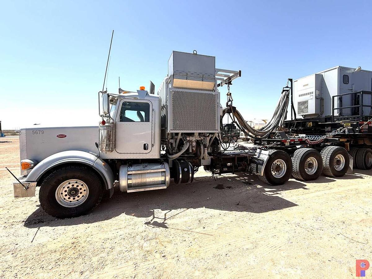 Used 2015 PETERBILT 367 TRI-DRIVE COIL TUBING HAUL TRUCK