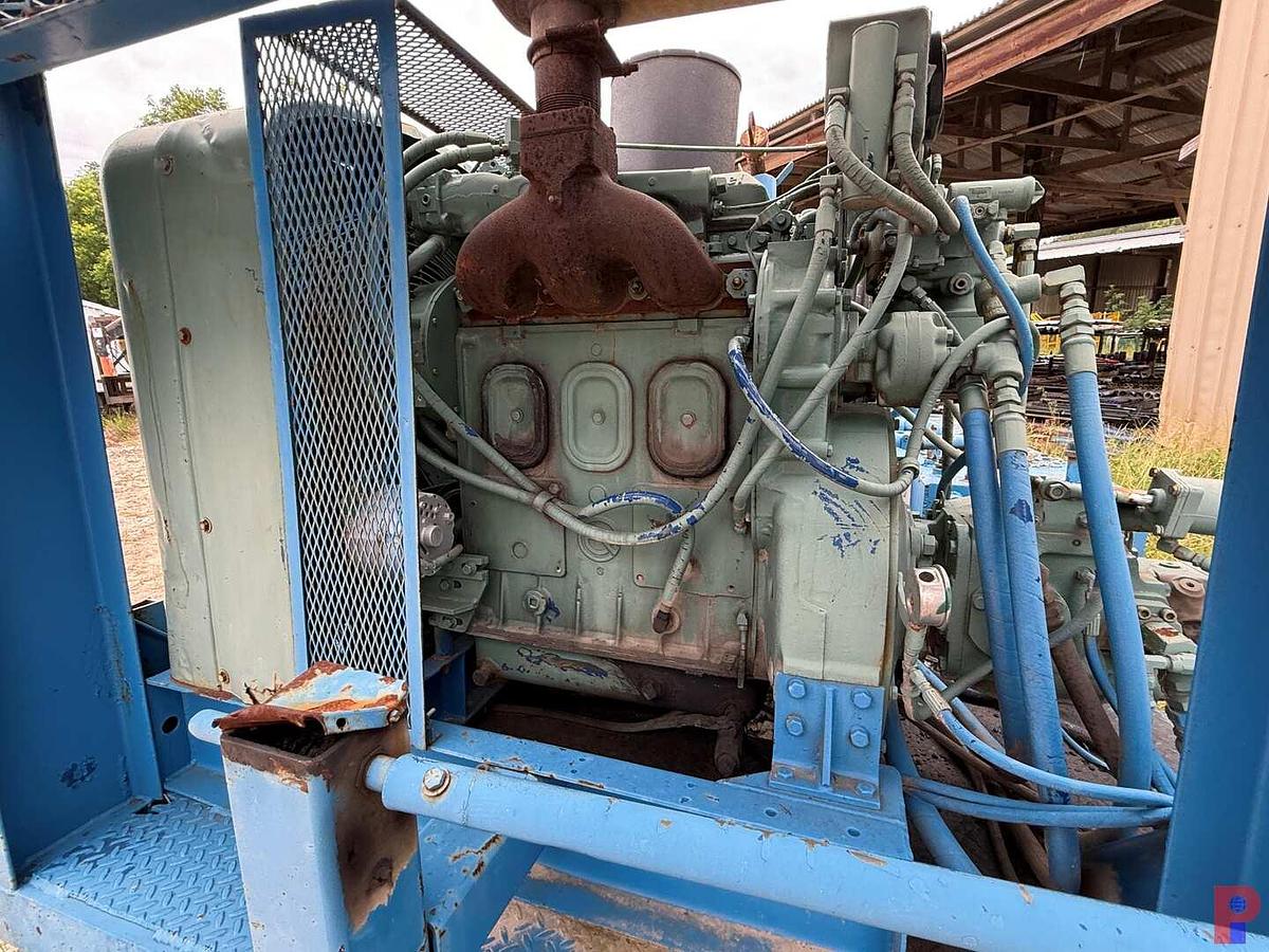 Used EVCO 85 TON POWER SWIVEL MTD. ON 19’ T/A GOOSENECK TRAILER