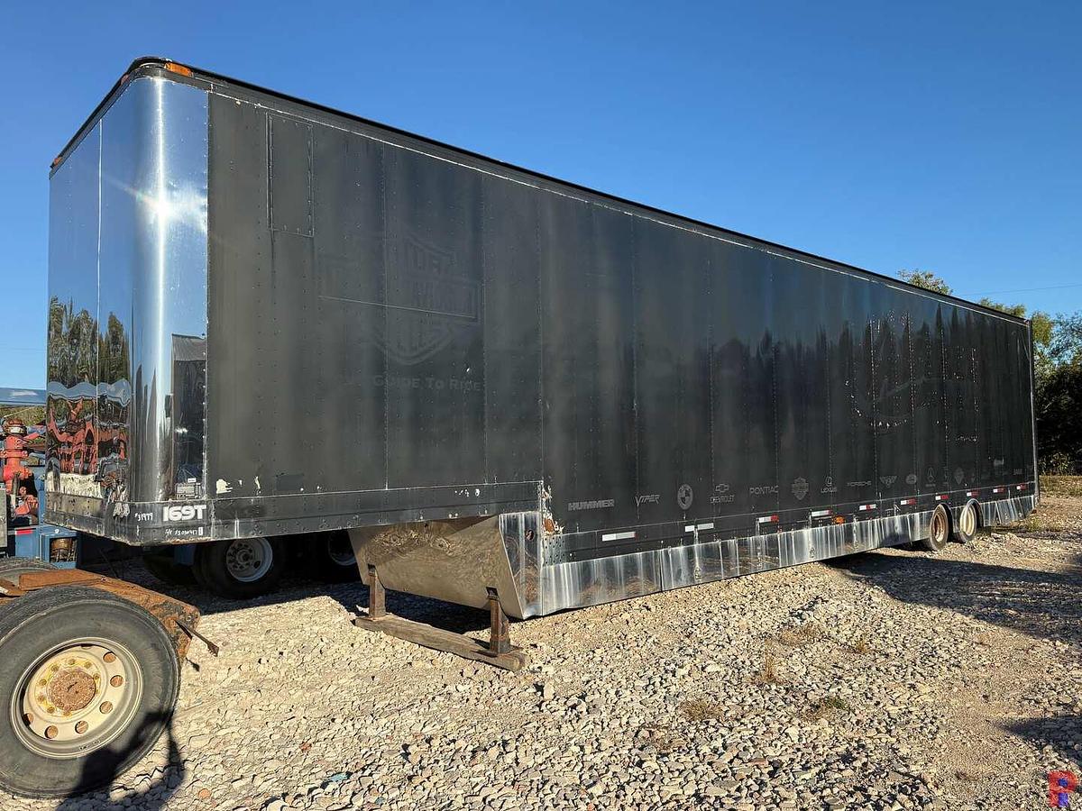 Used 53’ X 102” T/A MOVING VAN / STORAGE DROP DECK TRAILER