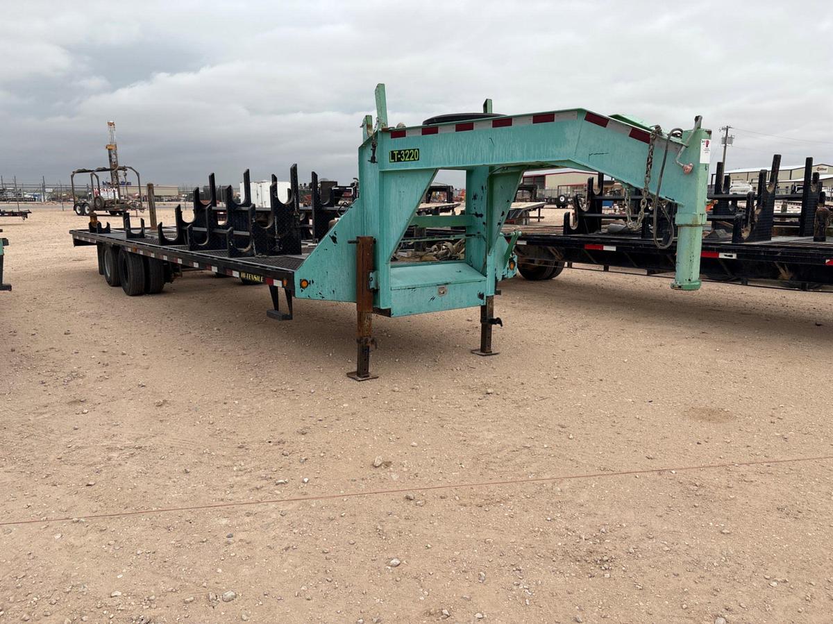 Used 2018 BIG TEX 32’ X 102” T/A GOOSENECK TOOL TRANSPORT TRAILER