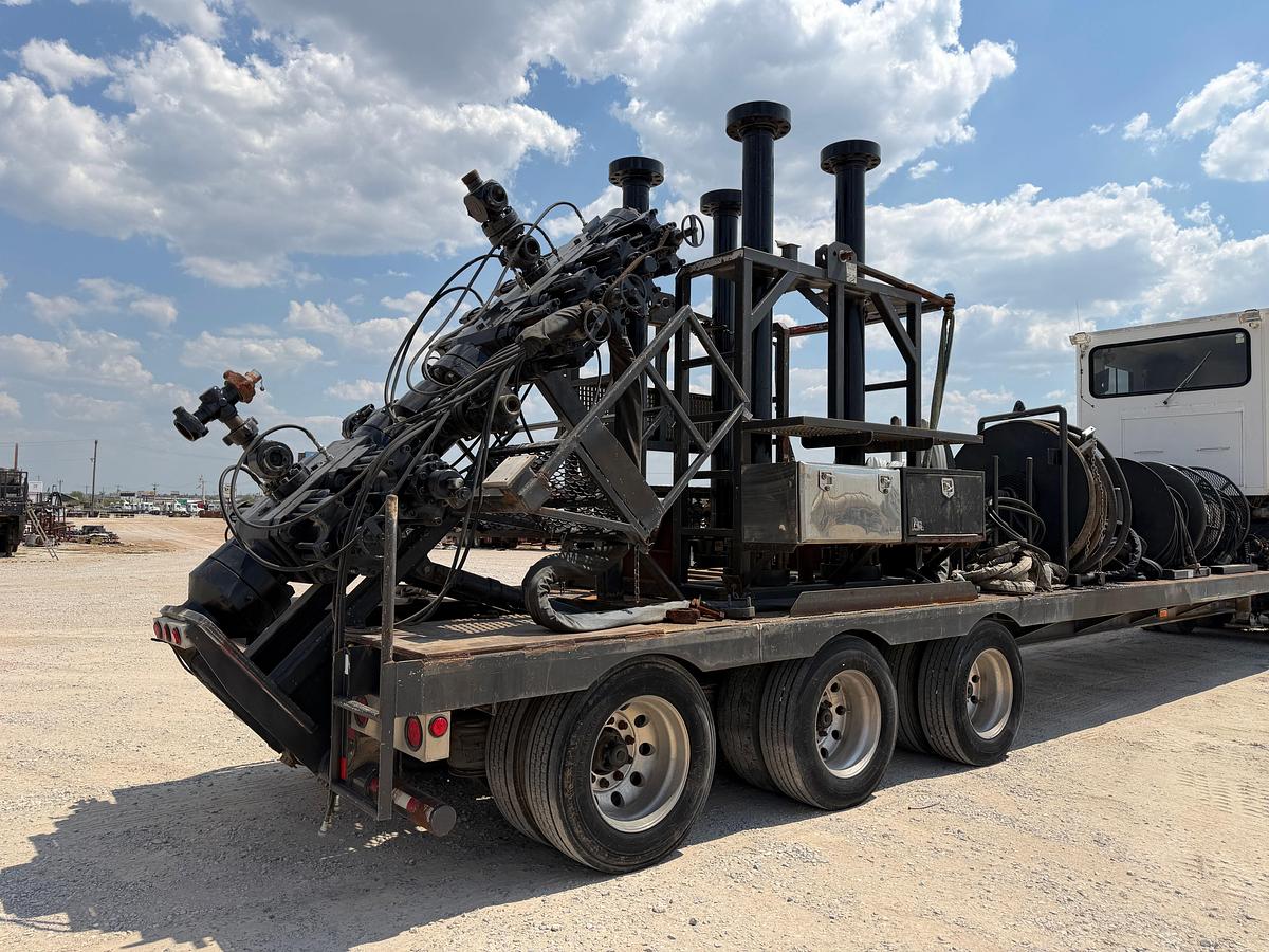 Used 2012 Hydra Rig Coil Tubing BOP Support Trailer & Wet Kit Truck Package lots __ thru __