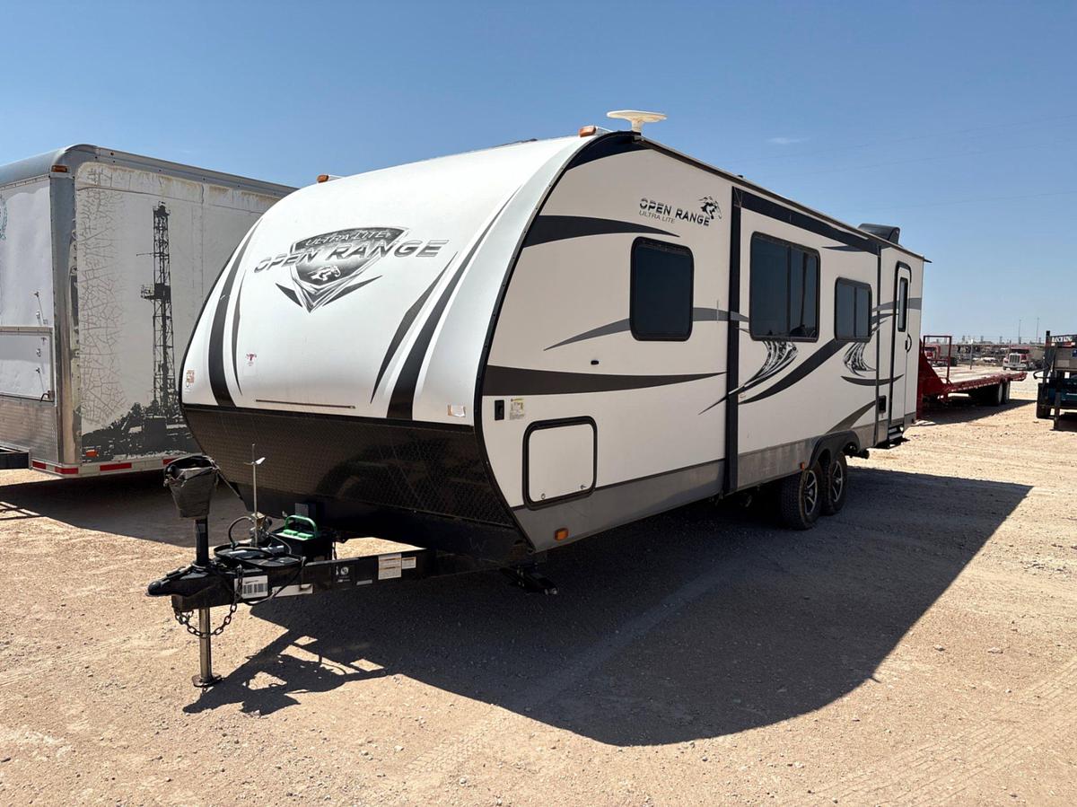 Used 2018 HIGHLAND RIDGE RV OPEN RANGE ULTRA-LITE 28’ T/A BUMPER PULL CAMPER