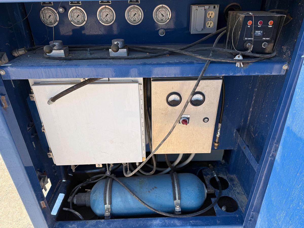 Used SELF CONTAINED 20K WP GREASE INJECTION UNIT COMBO P/B 8.4-KW ISUZU DIESEL GENERATOR