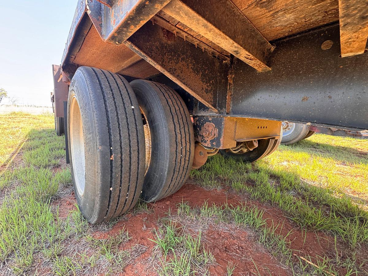 Used 40' OILFIELD STEP DECK TRAILER