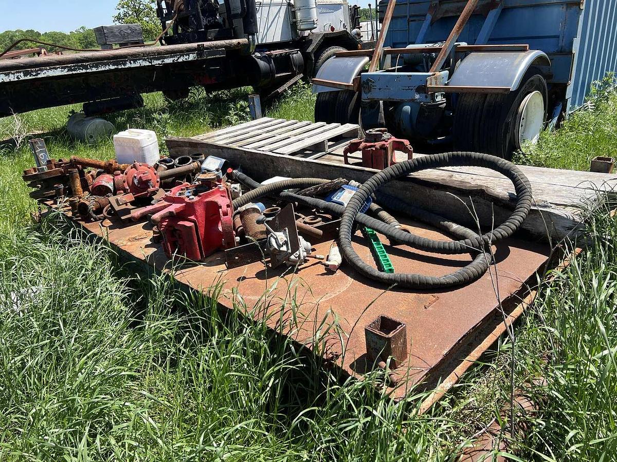 Used 8' X 12' SKID W/CONTENTS