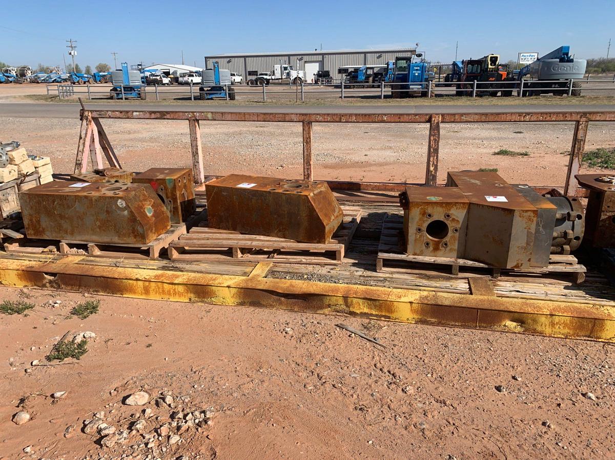 Used (3) Fluid End Modules for Triplex Pump