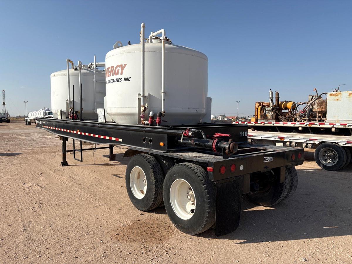 Used SHOPBUILT T/A 2-POD DRY BULK TRANSPORT TRAILER