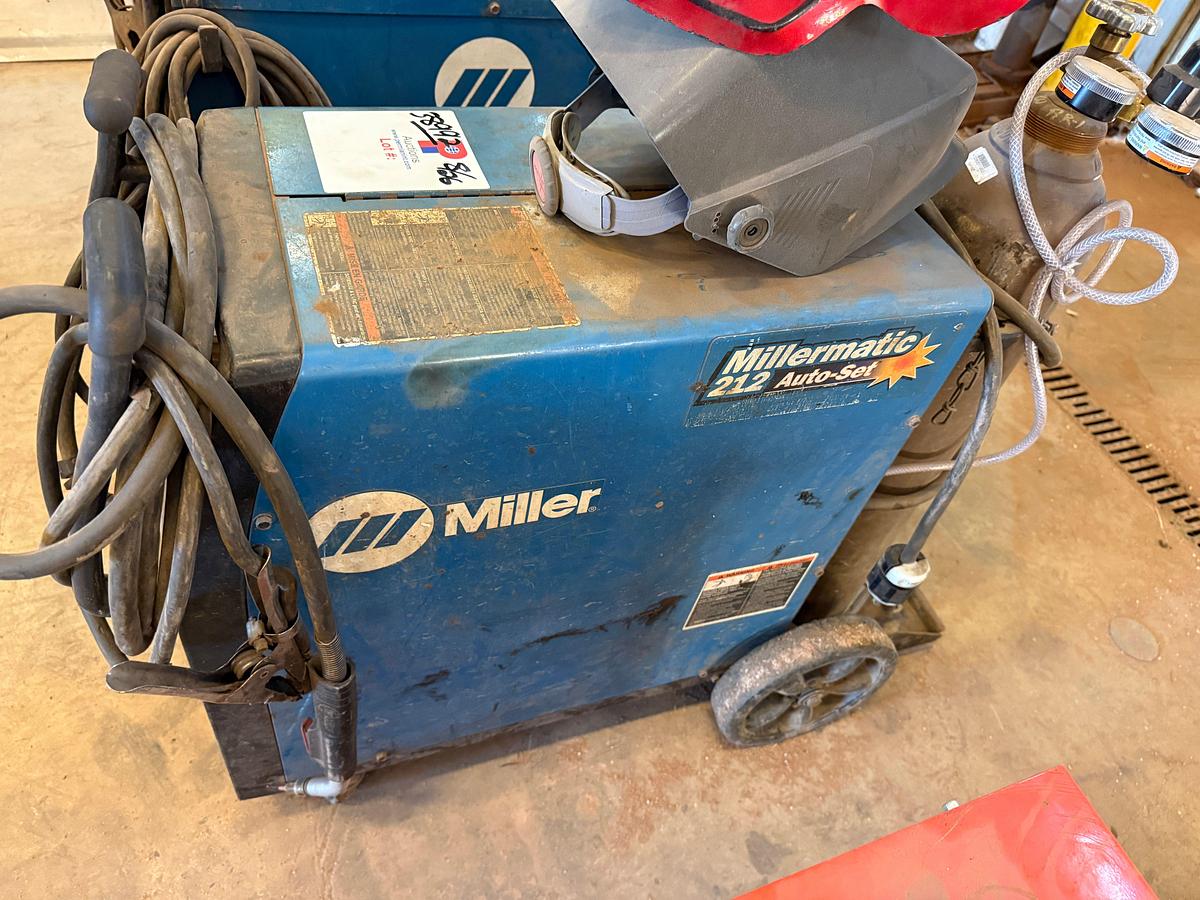Used MILLERMATIC 212 AUTO-SET WIRE WELDER
