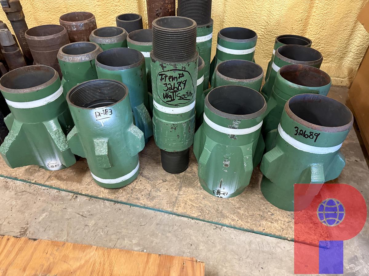 Used LARGE WALL SECTION (32+) MUD MOTOR CROSSOVER SUBS & EXTENSIONS