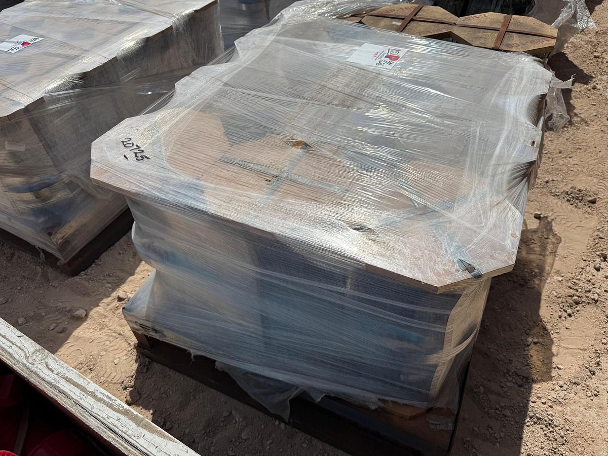 Used PALLET W/ (12) UNUSED 7-1/4” NATL 12-P-160 SLEEVED PUMP LINERS