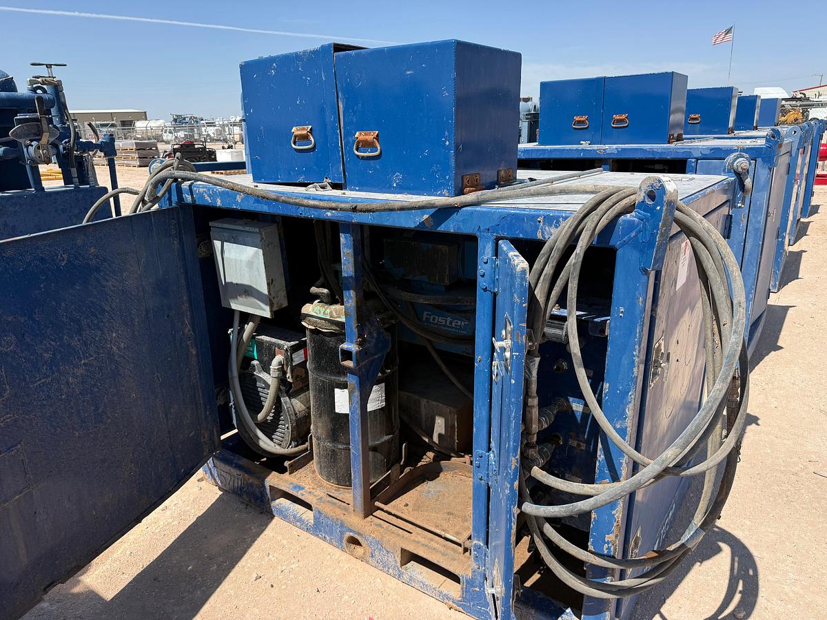 Used SELF CONTAINED 20K WP GREASE INJECTION UNIT COMBO P/B 8.4-KW ISUZU DIESEL GENERATOR
