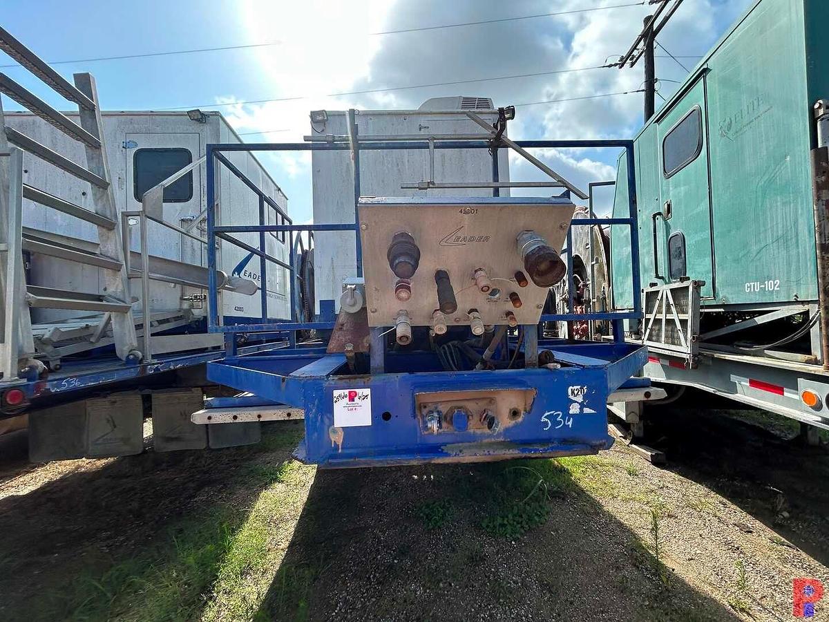 Used LEADER ENERGY COILED TUBING UNIT ON TRI AXLE TRAILER