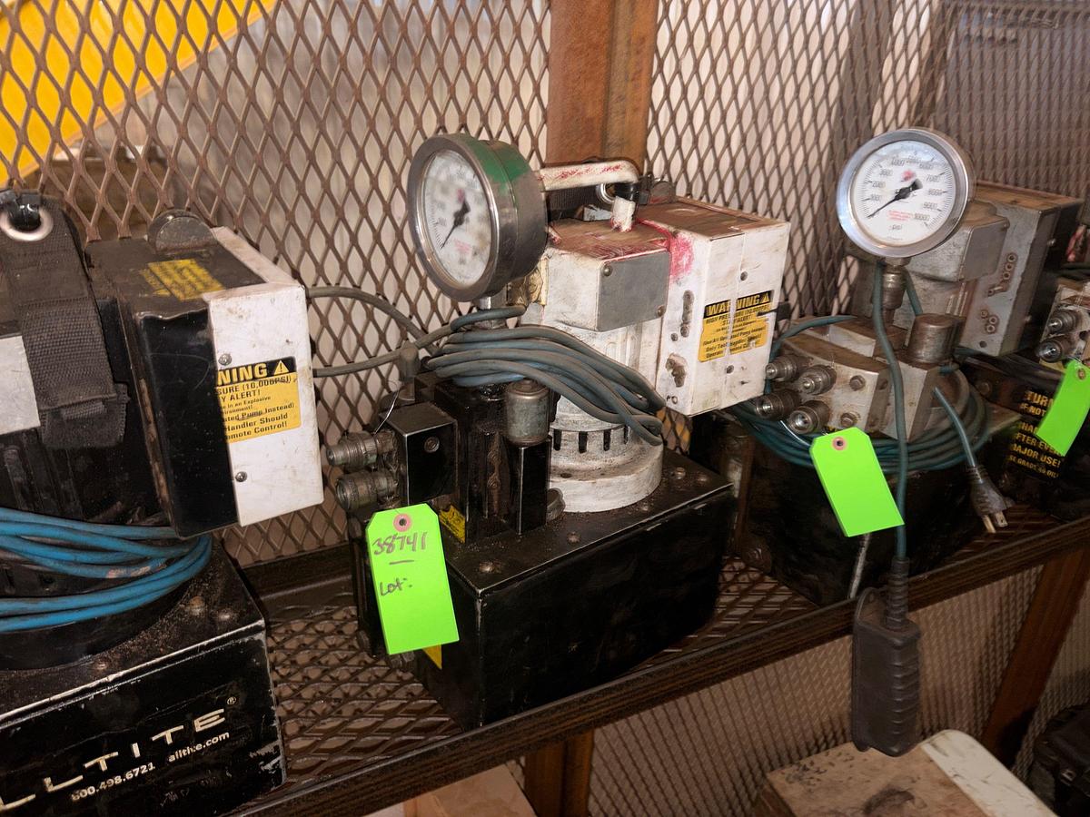 Used Global bolting technologies 10k psi hydraulic power pack