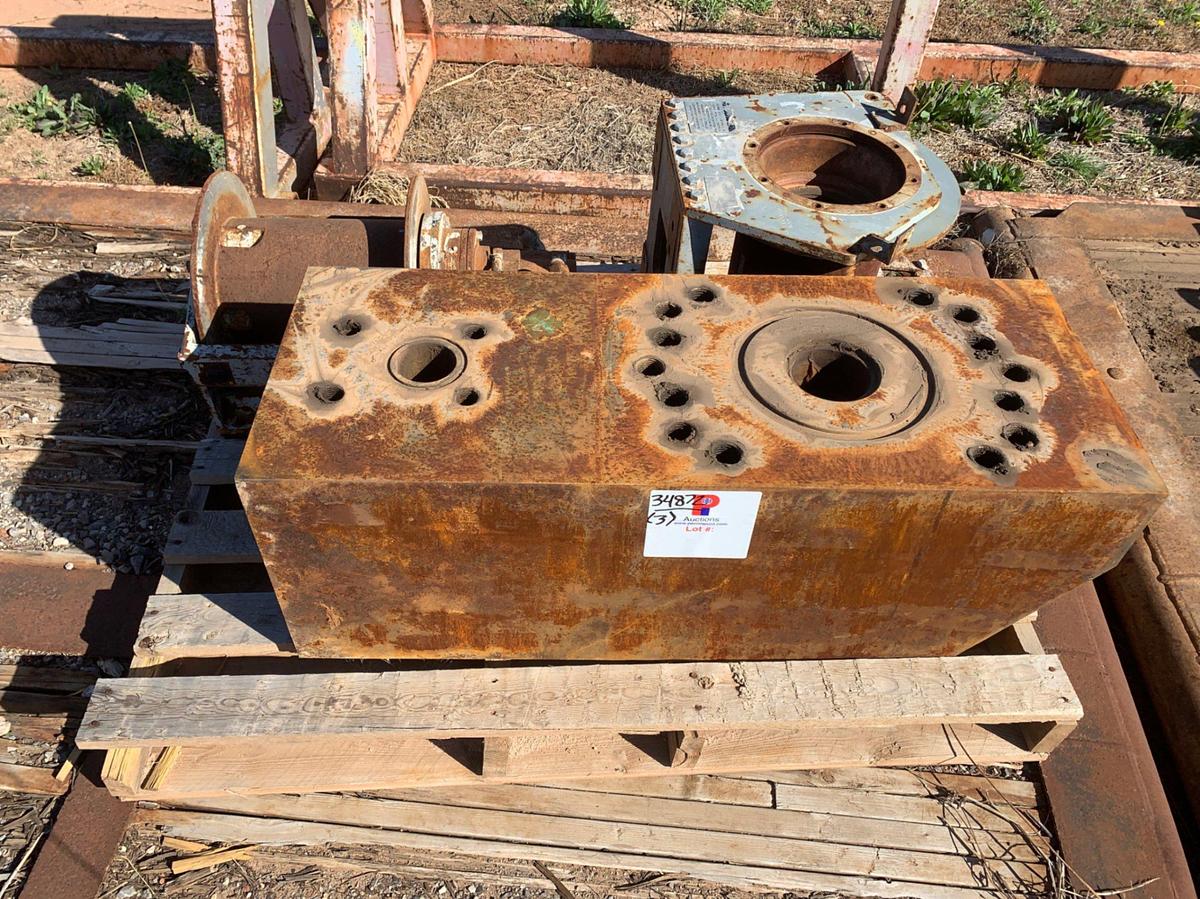 Used (3) Fluid End Modules for Triplex Pump