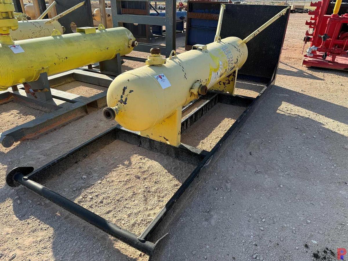 Used NTPV 20" X 8' 2" INLET, 2" OUTLET 5,500 PSI VERTICAL SAND SEPARATOR