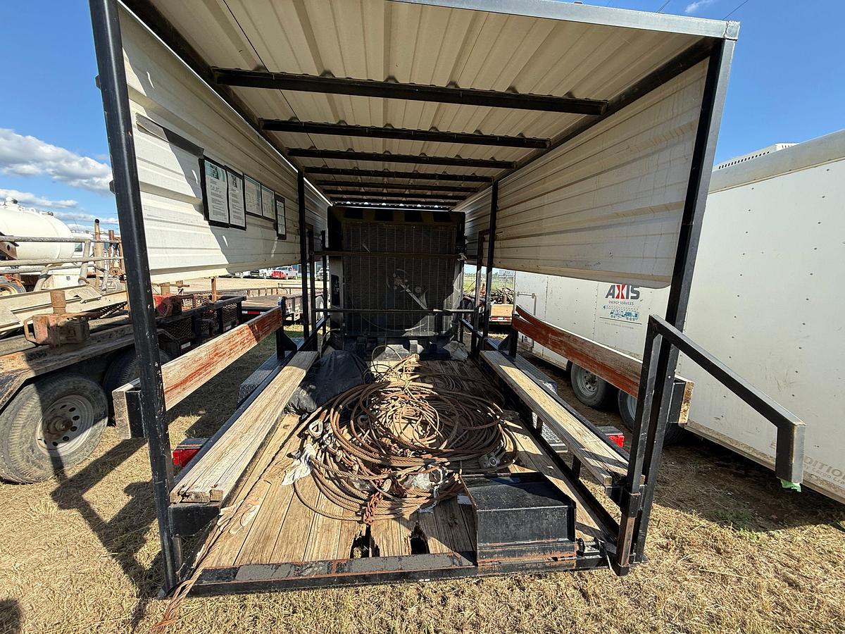 Used 16’ X 77” T/A PORT-A-COOL COOL DOWN TRAILER