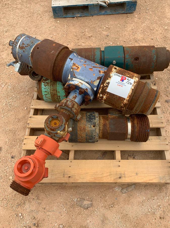 Used Pallet of 5k In-line Wireline Valve w/Bowen Connections