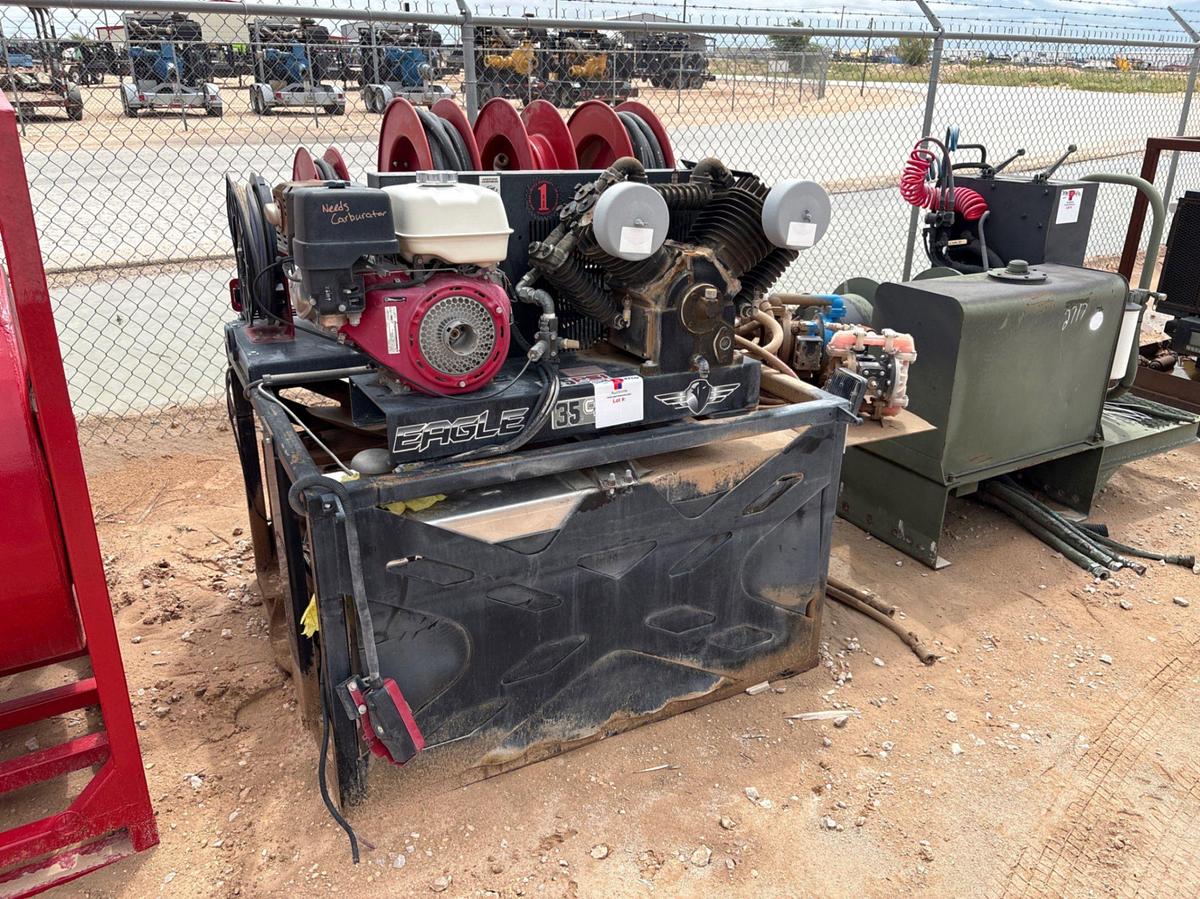 Used 6’ x 4’ pneumatic lube skid
