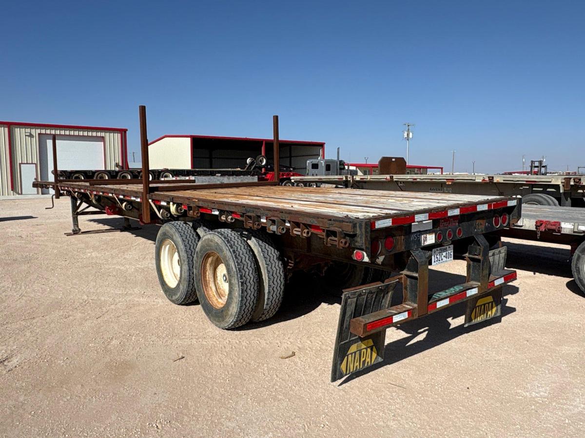Used 1995 GREAT DANE 48’ X 8’ T/A FLATBED TRAILER