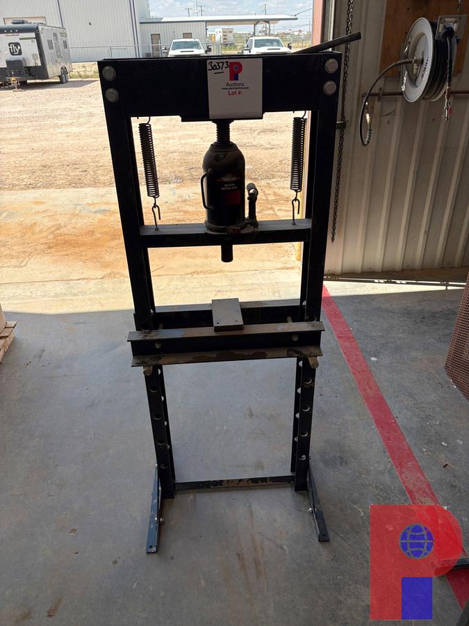 Used IRONTON 20-TON MANUAL HYDRAULIC PRESS