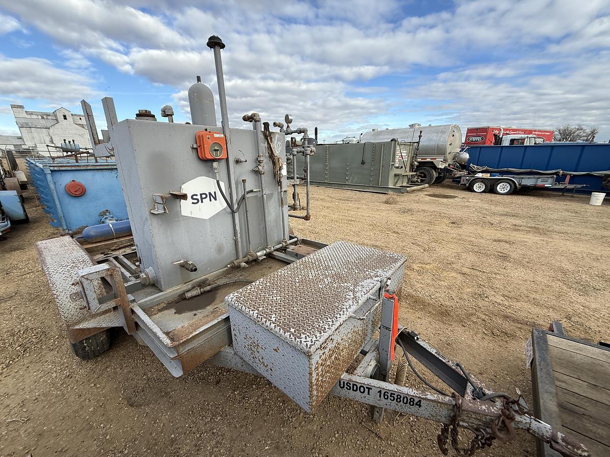 Used 2010 HMD 10’ T/A BUMPER PULL ACCUMULATOR TRAILER (INCOMP)