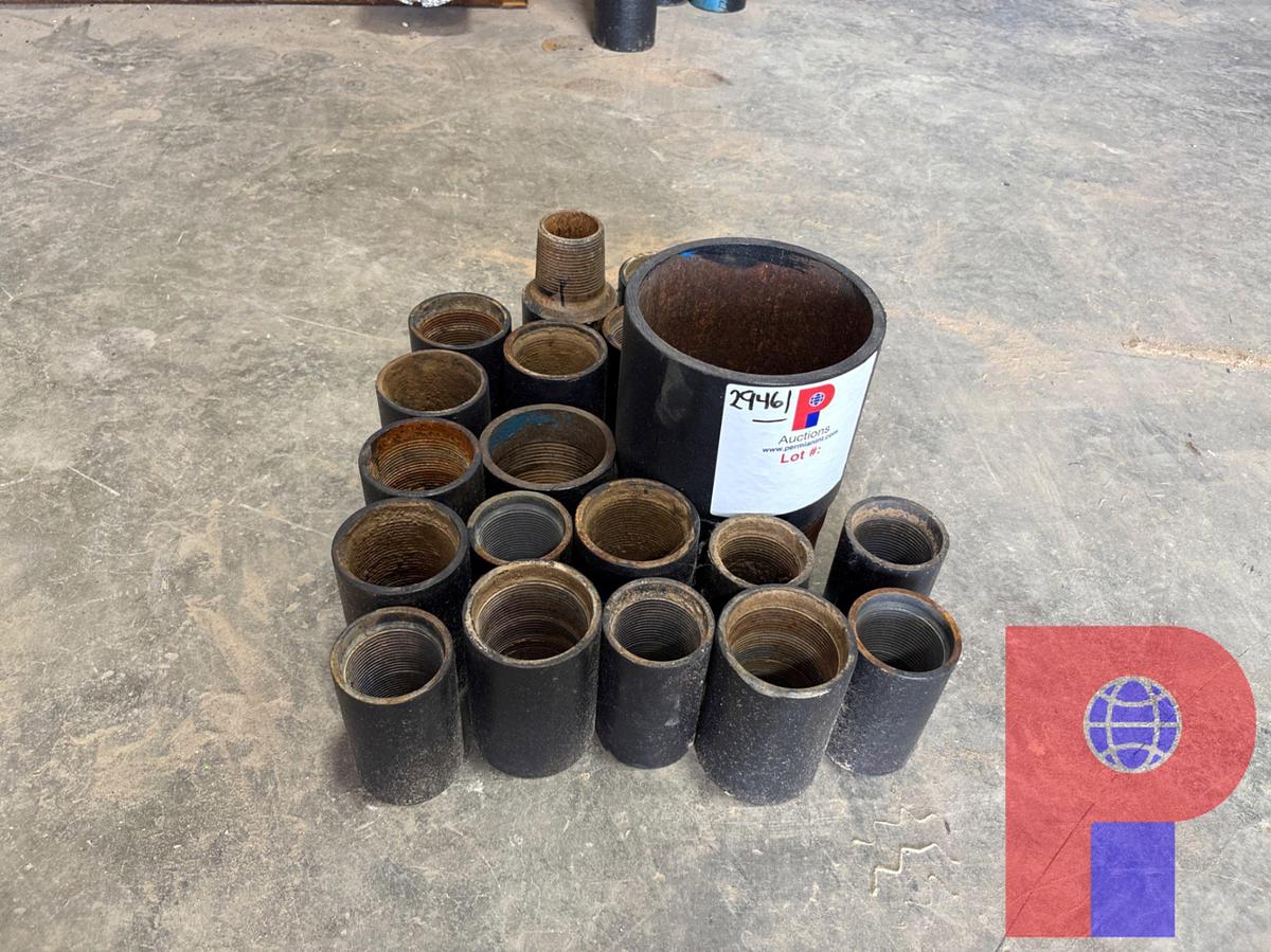 Used LOT OF (20) ASSORTED THREAD PROTECTORS & TUBING COLLARS