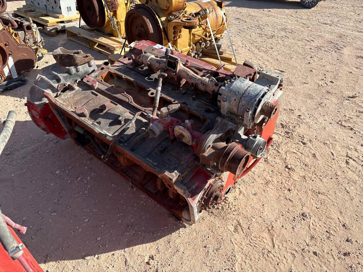 Used (3) CUMMINS ISX & (1) CAT C13 INCOMPLETE DIESEL ENGINES