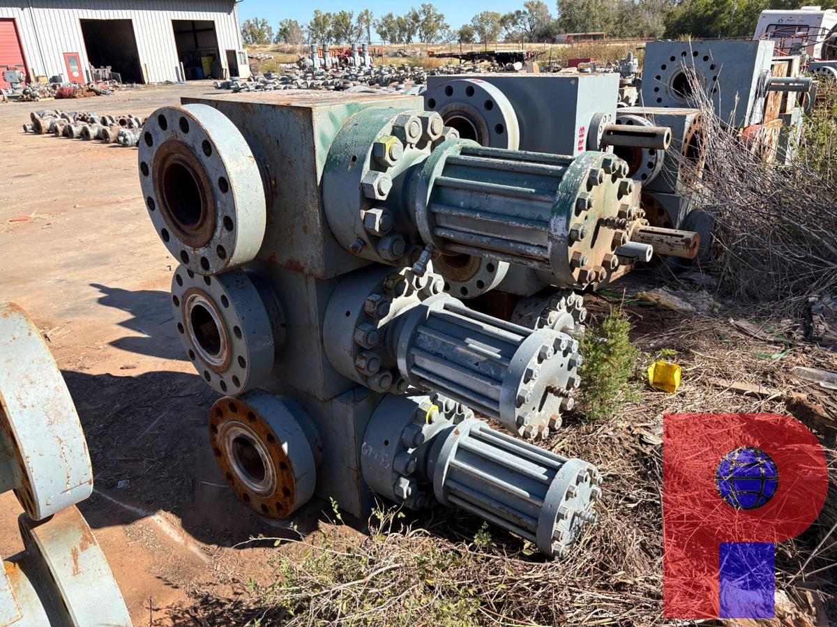 Used (3X$) 7-1/16” 10K HYDRAULIC FRAC VALVES