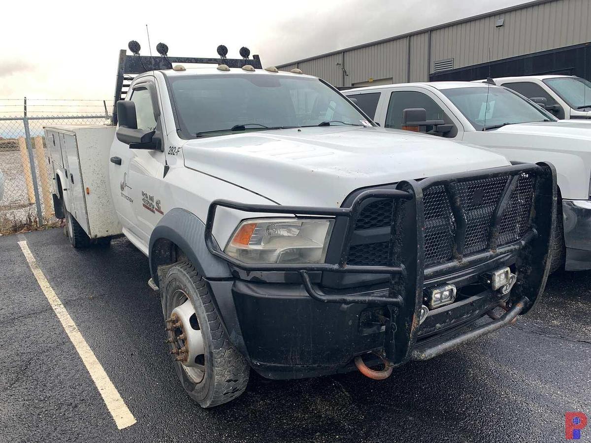 Used 2014 RAM 4500 4X4 SINGLE CAB SERVICE TRUCK (RUNS-INOP)