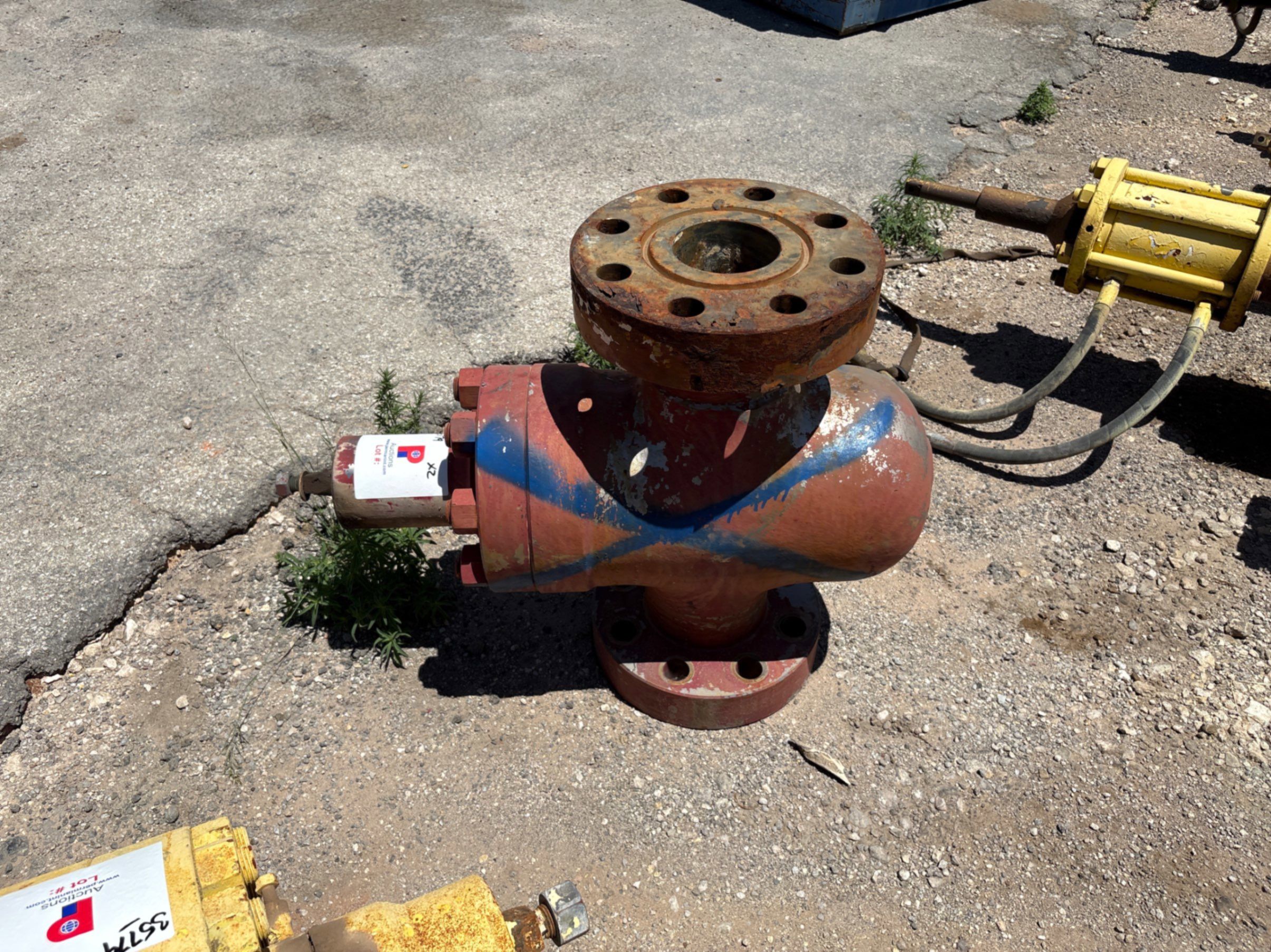 Used (2x$) (1) 7-1/16” 5M gate valve & (1) 5-1/18” 5M gate valve