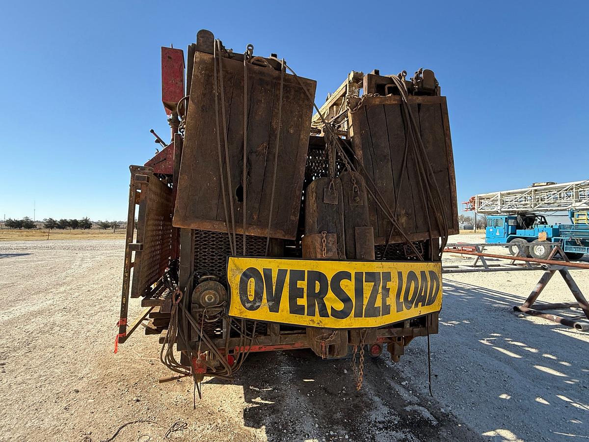 Used 1982 COOPER LTO-550 DD (97’-200K) 5-AXLE WORKING WELL SERVICE RIG PACKAGE LOTS TO INCLUDE 97 - 97F