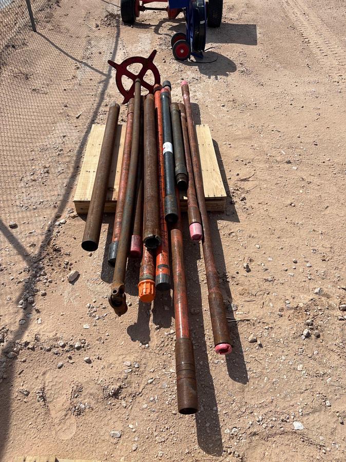 Used (8) assorted 2-3/8” & 2-7/8” tubing extensions & (2) 3-7/8” & 4-1/8” WP shoes