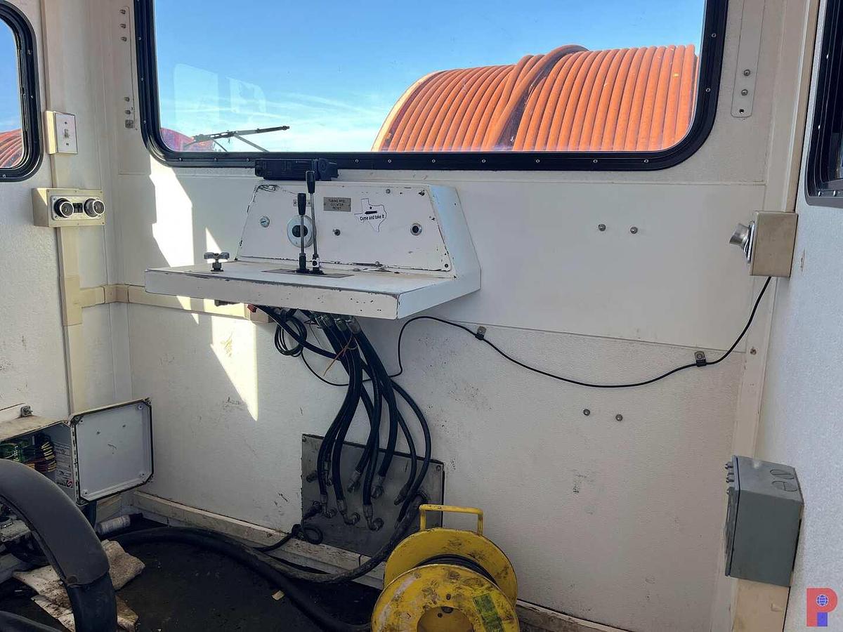 Used 2011 HYDRA RIG  53’ X 11’ 4-AXLE 2-3/8" COIL TUBING TRAILER