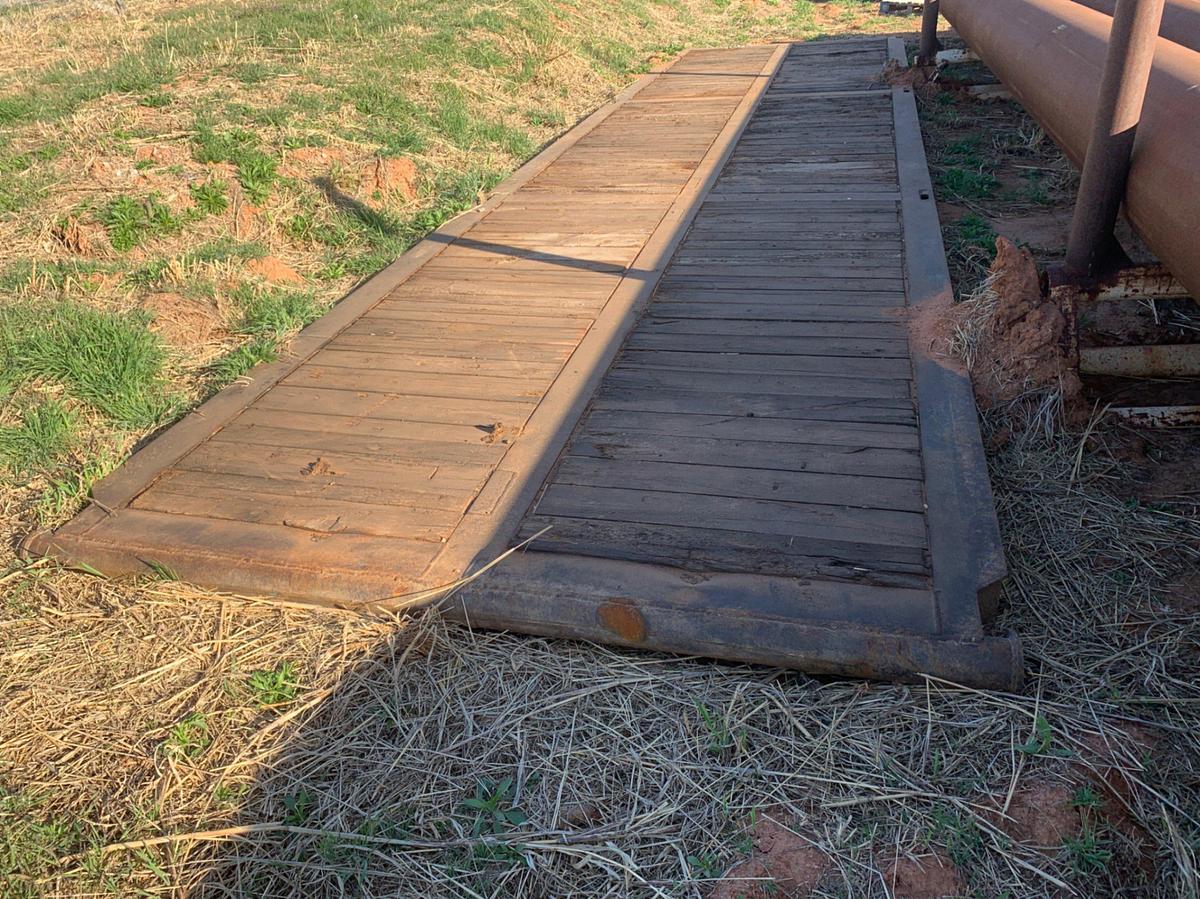 Used (3) Skidded Rig Mats