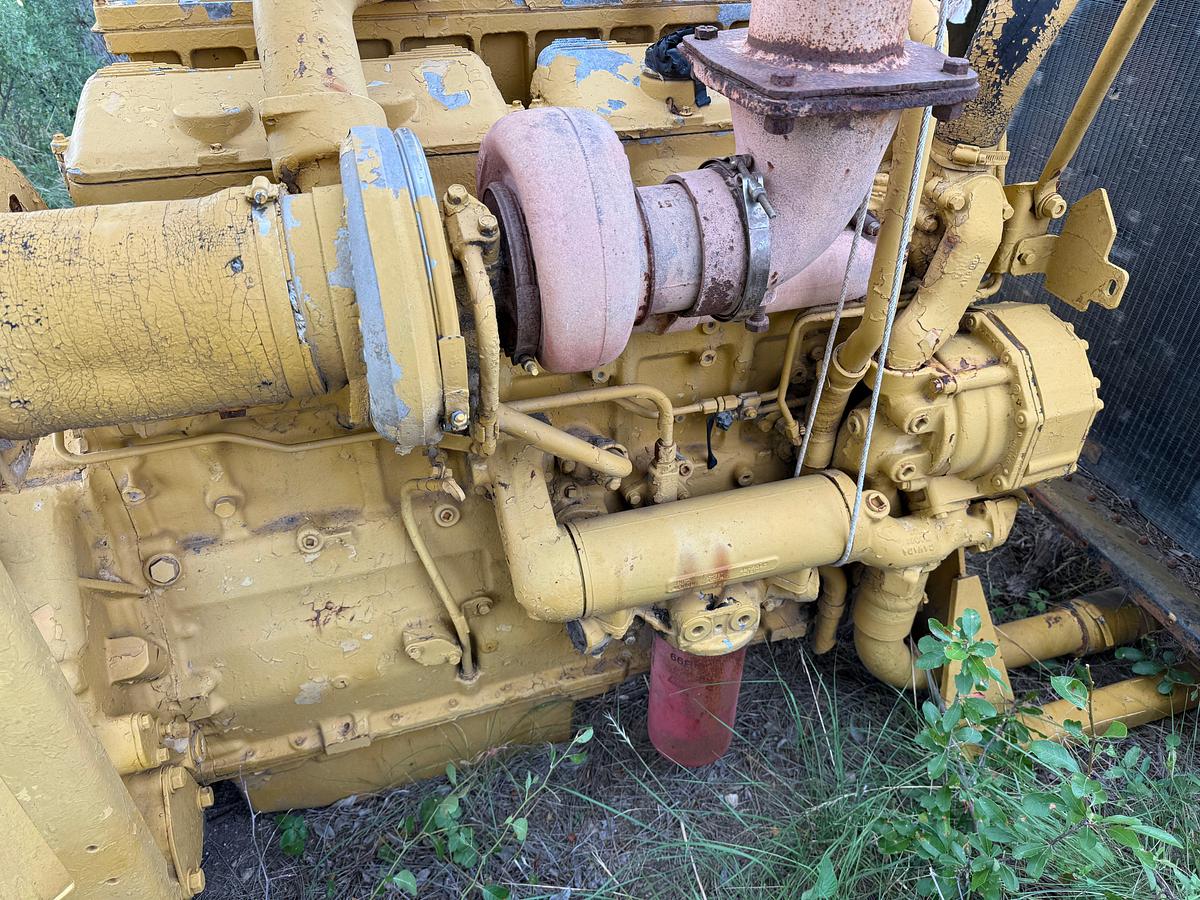 Used CATERPILLAR 3406TA DIESEL ENGINE & RADIATOR