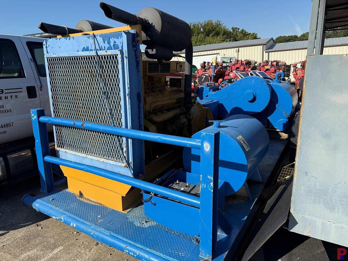 Used GARDNER DENVER PAHB TRIPLEX WELL SERVICE PUMP P/B DETROIT 12V71 ALLISON TRANS.