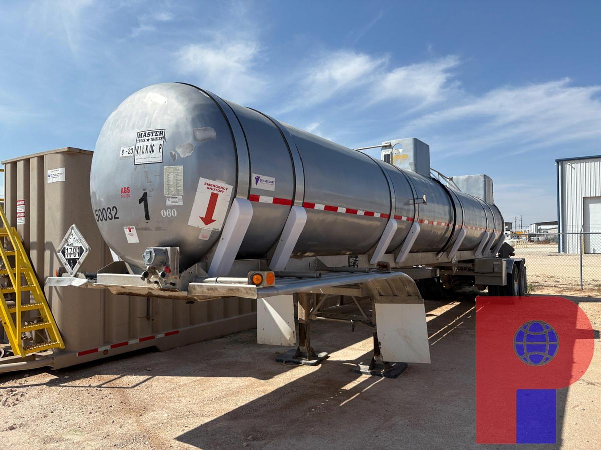 Used 2012 TANKCON  5,400 GALLON T/A CHEMICAL TRANSPORT TRAILER