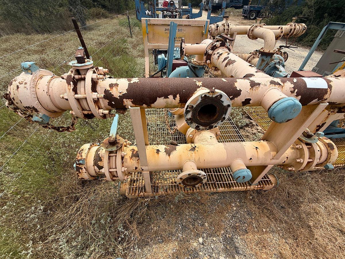 Used MUD HOG 8x6x14 CENTRIFUGAL PUMPS P/B 75-HP ELECTRIC MOTOR, SKIDDED