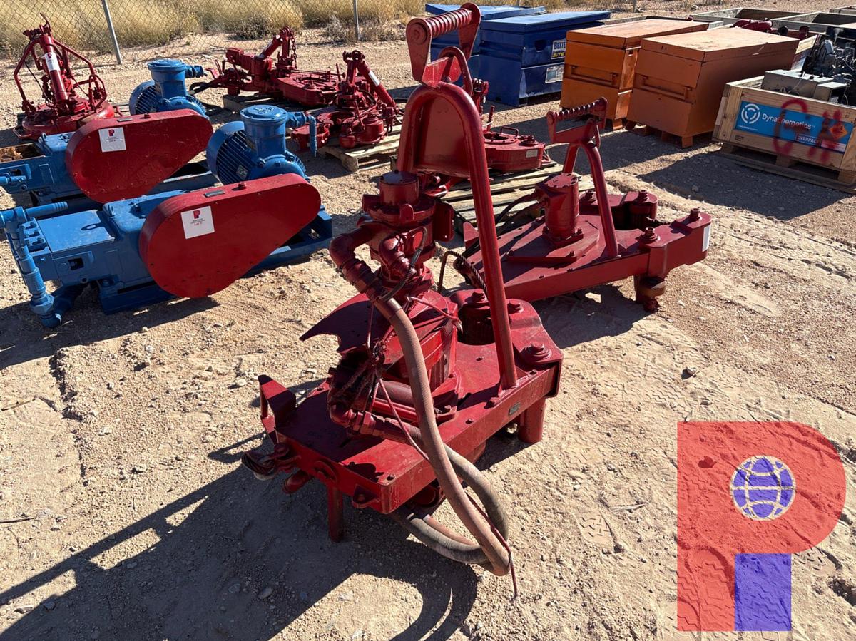 Used HYDRAULIC PIPE SPINNER