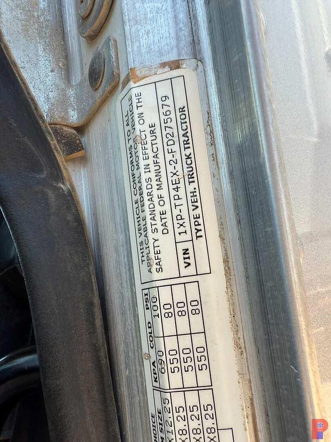 Used 2015 PETERBILT 367 TRI-DRIVE COIL TUBING HAUL TRUCK