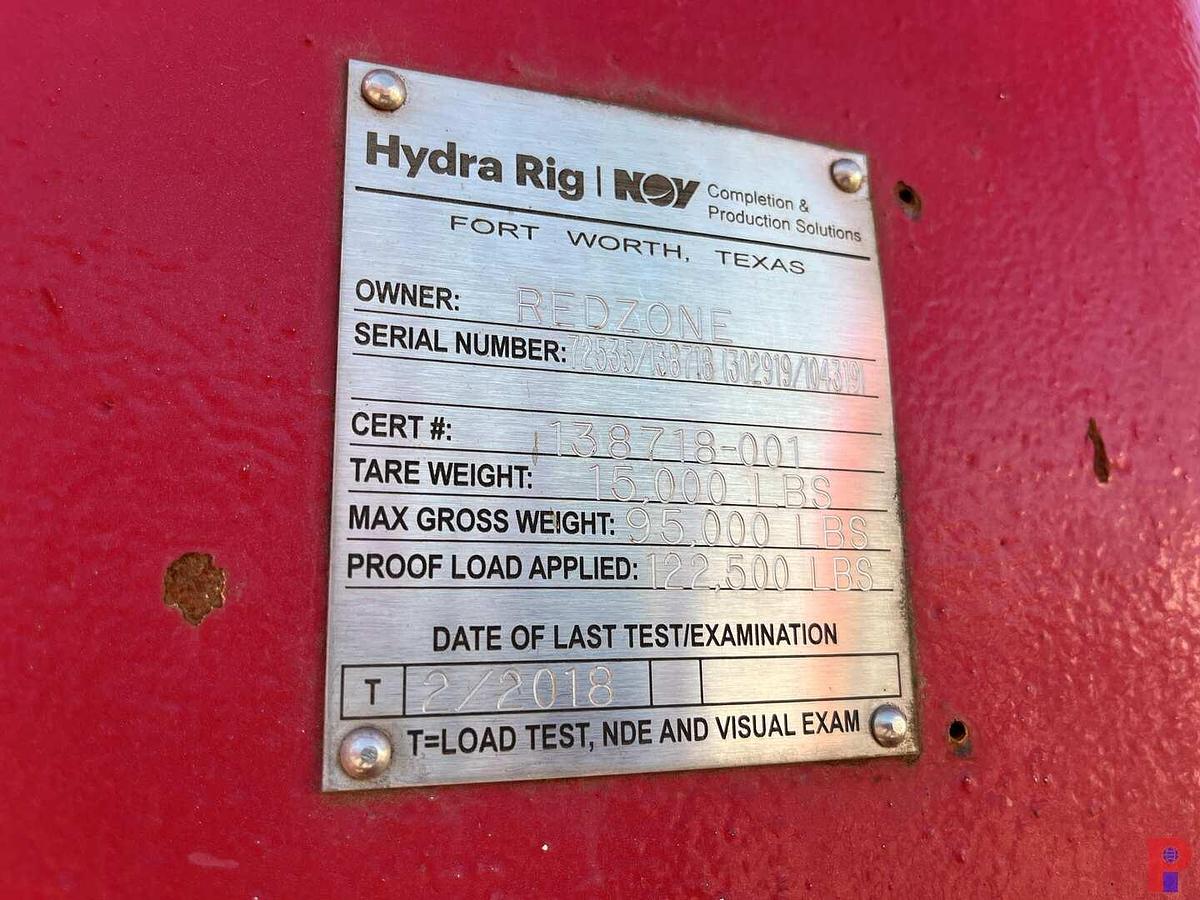 Used HYDRA RIG 580 INJECTOR HEAD ASSY. (REBUILT 2018)