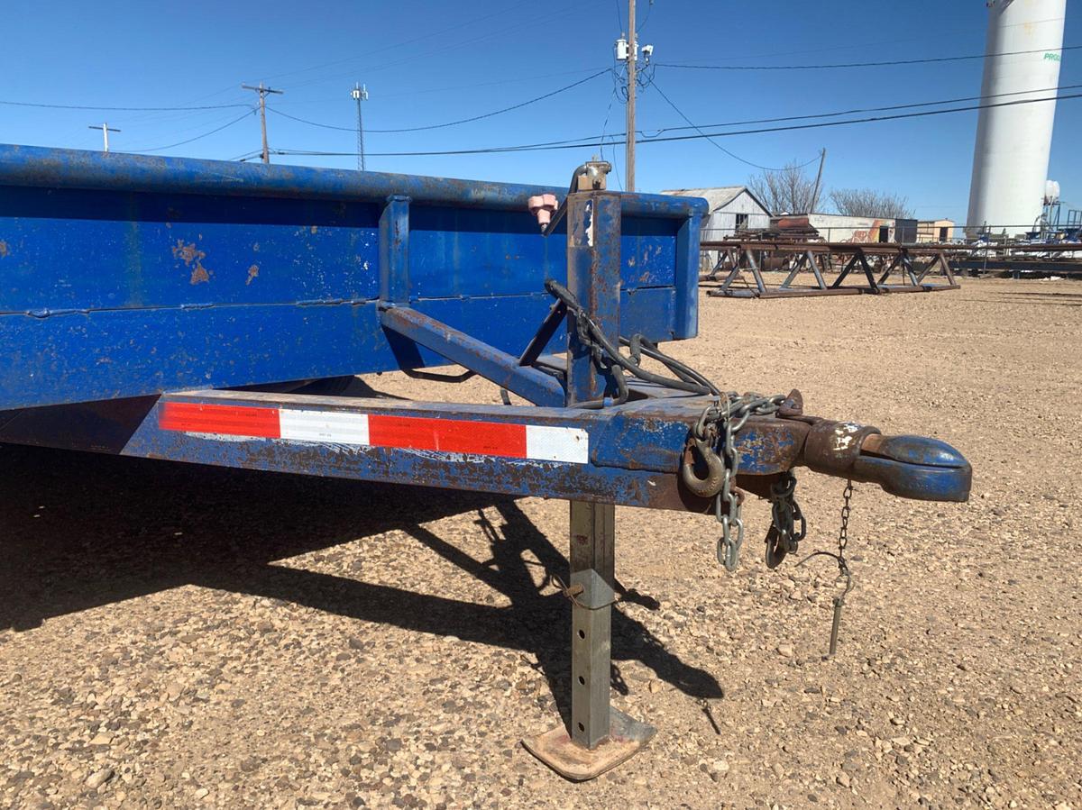 Used 18’ x 7’ Bumper Trailer 180” WB 7,000lbs axles
