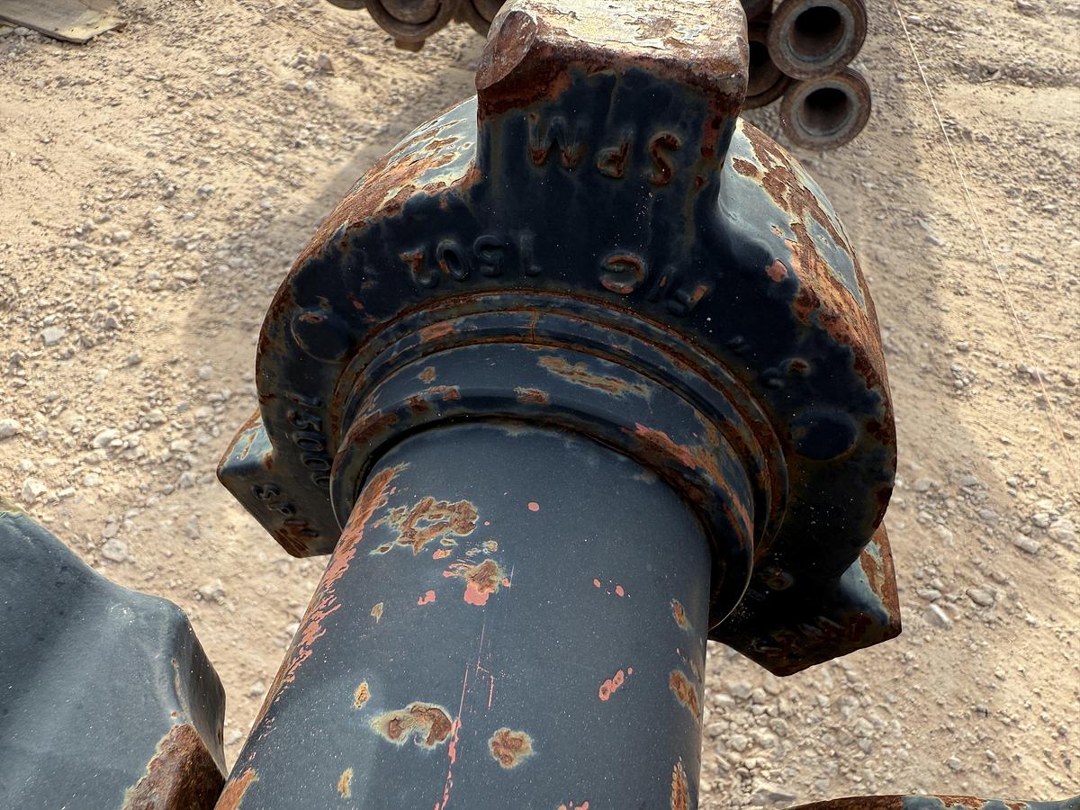 Used (26 X $) 3” DIA X 15’L FIG 1502 15K WP FLOW IRON